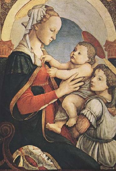 Madonna with Child and an Angel, Sandro Botticelli
